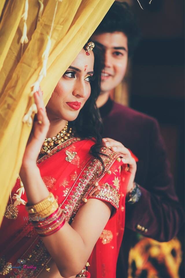 Photo of bridal portrait