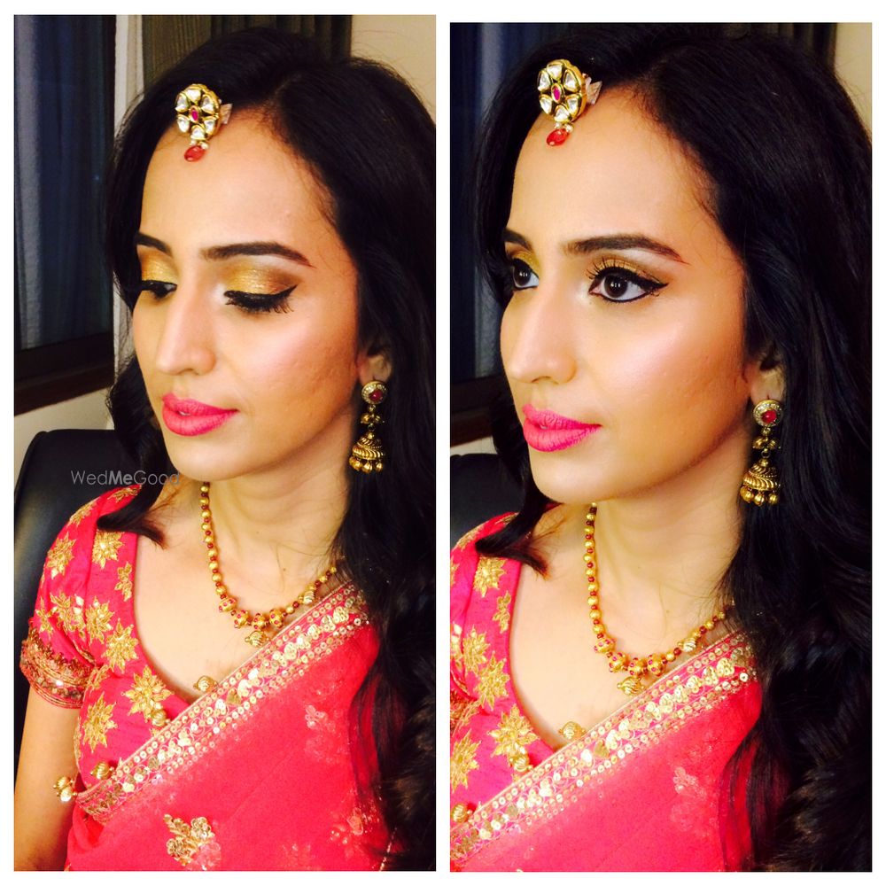 Photo From Mohna's Engagement  - By Astha Khanna - Makeup Artist