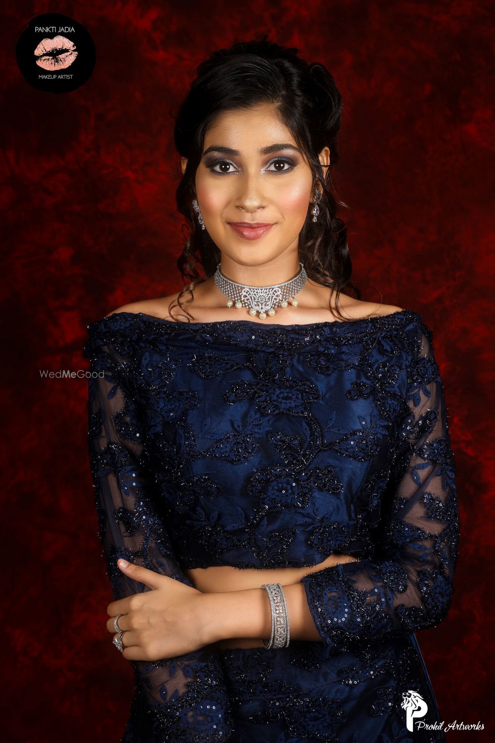 Photo From Glam Reception Bridal Look - By Pankti Jadia Makeovers