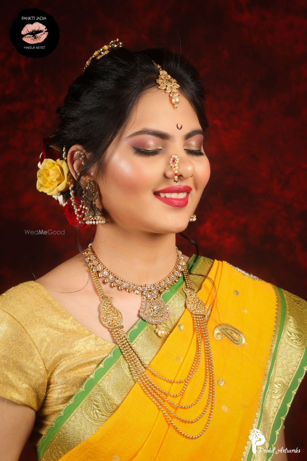 Photo From Maharashtrian Bridal Look - By Pankti Jadia Makeovers