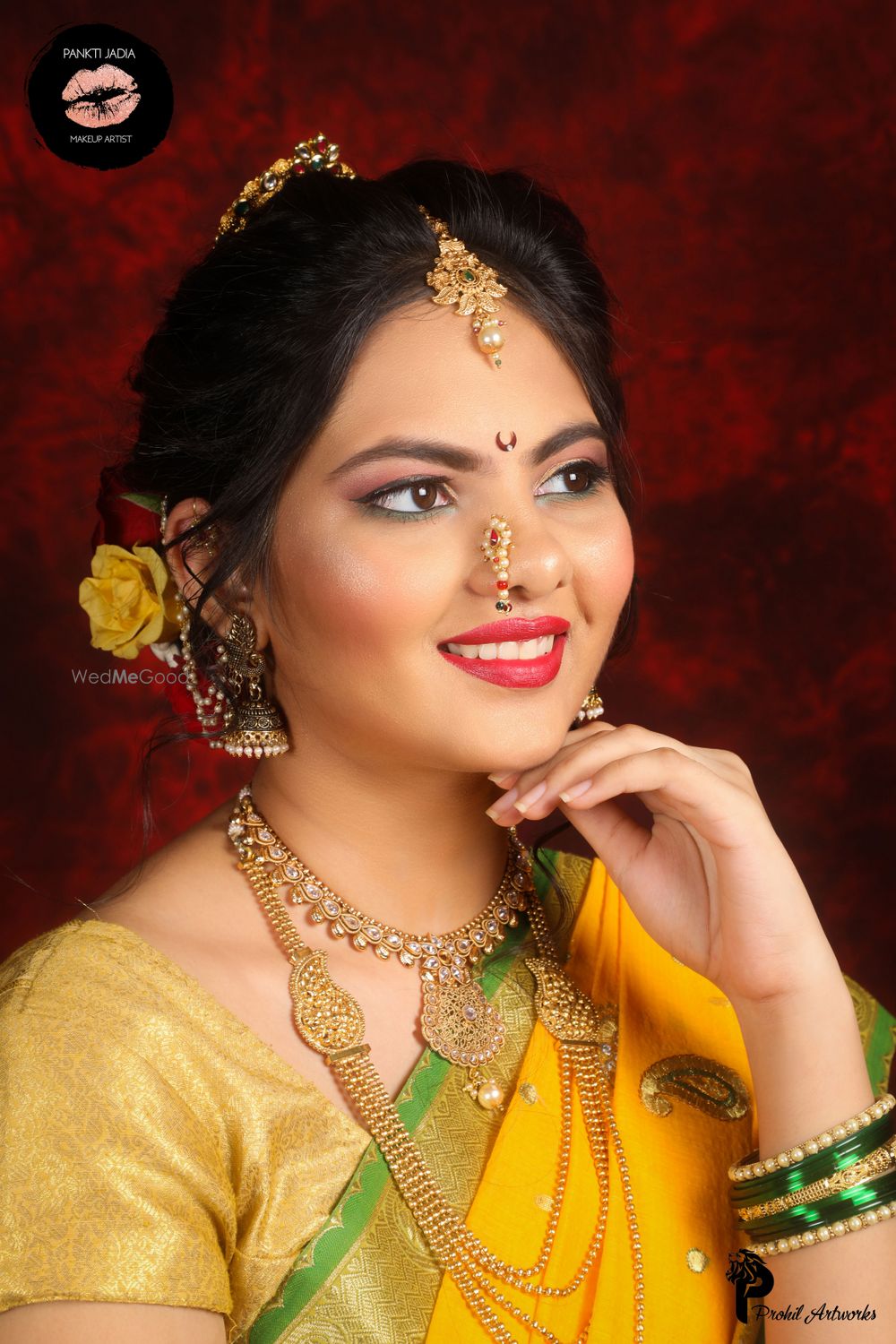 Photo From Maharashtrian Bridal Look - By Pankti Jadia Makeovers