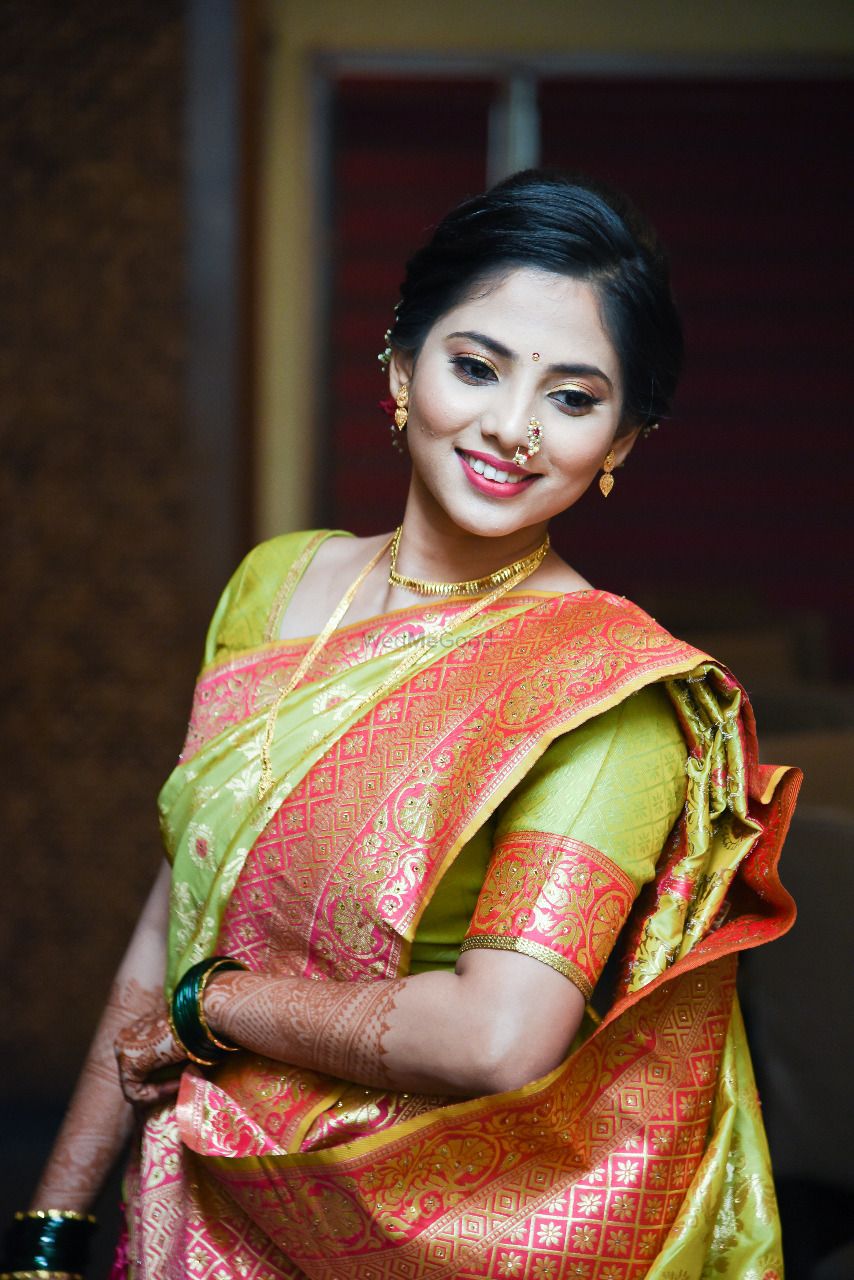 Photo From Maharashtrian Bridal Look - By Pankti Jadia Makeovers