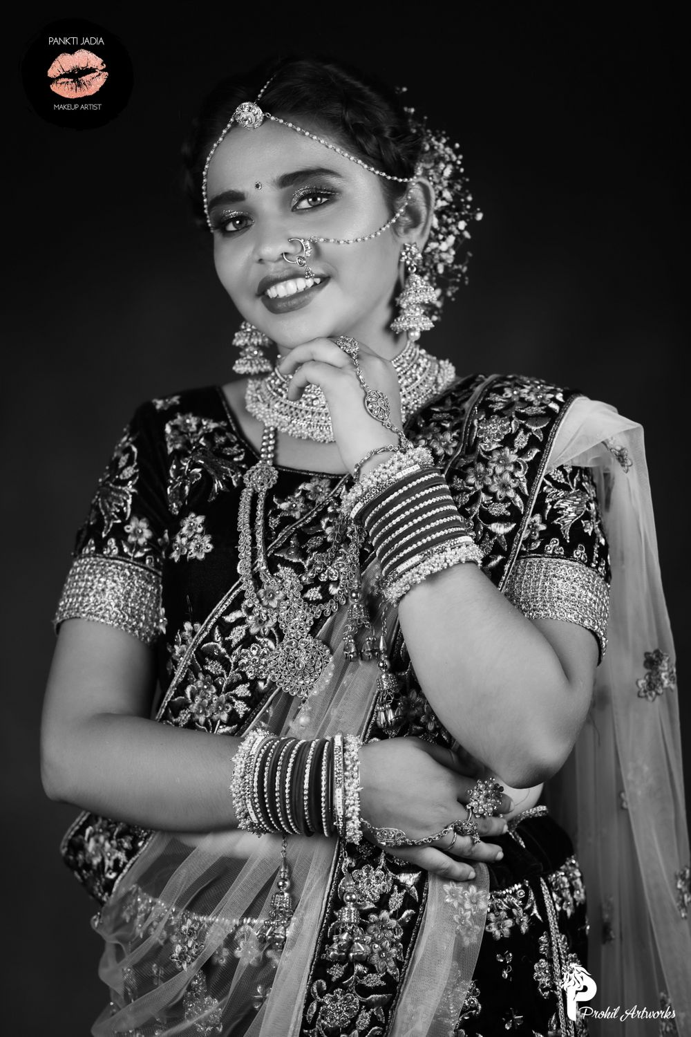 Photo From Marwadi Bridal Look - By Pankti Jadia Makeovers