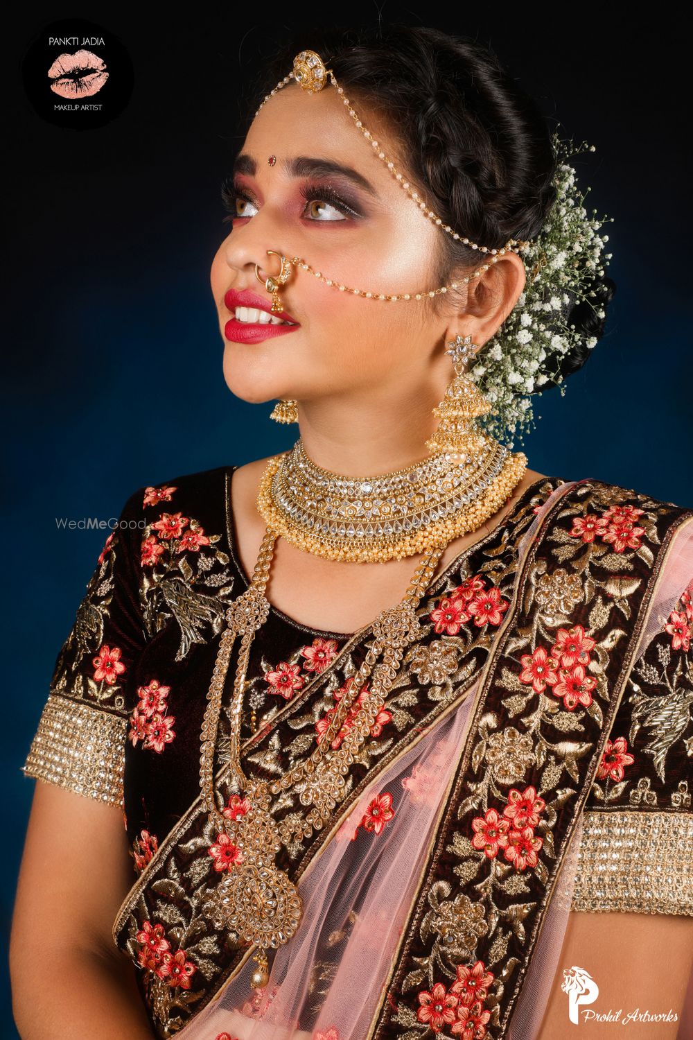 Photo From Marwadi Bridal Look - By Pankti Jadia Makeovers