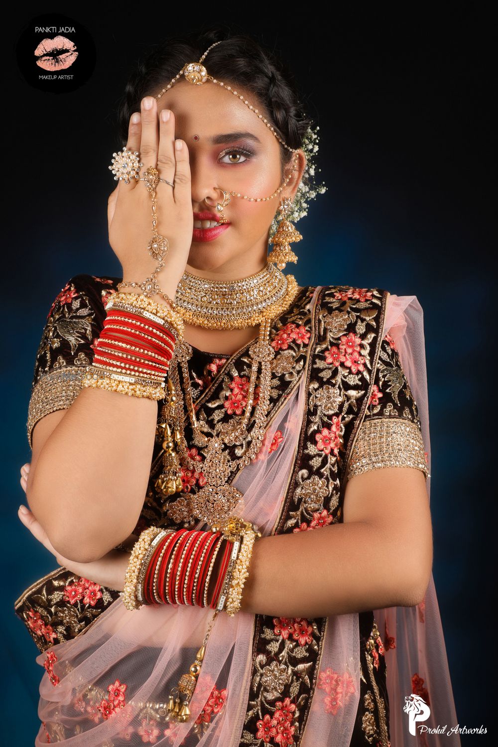 Photo From Marwadi Bridal Look - By Pankti Jadia Makeovers