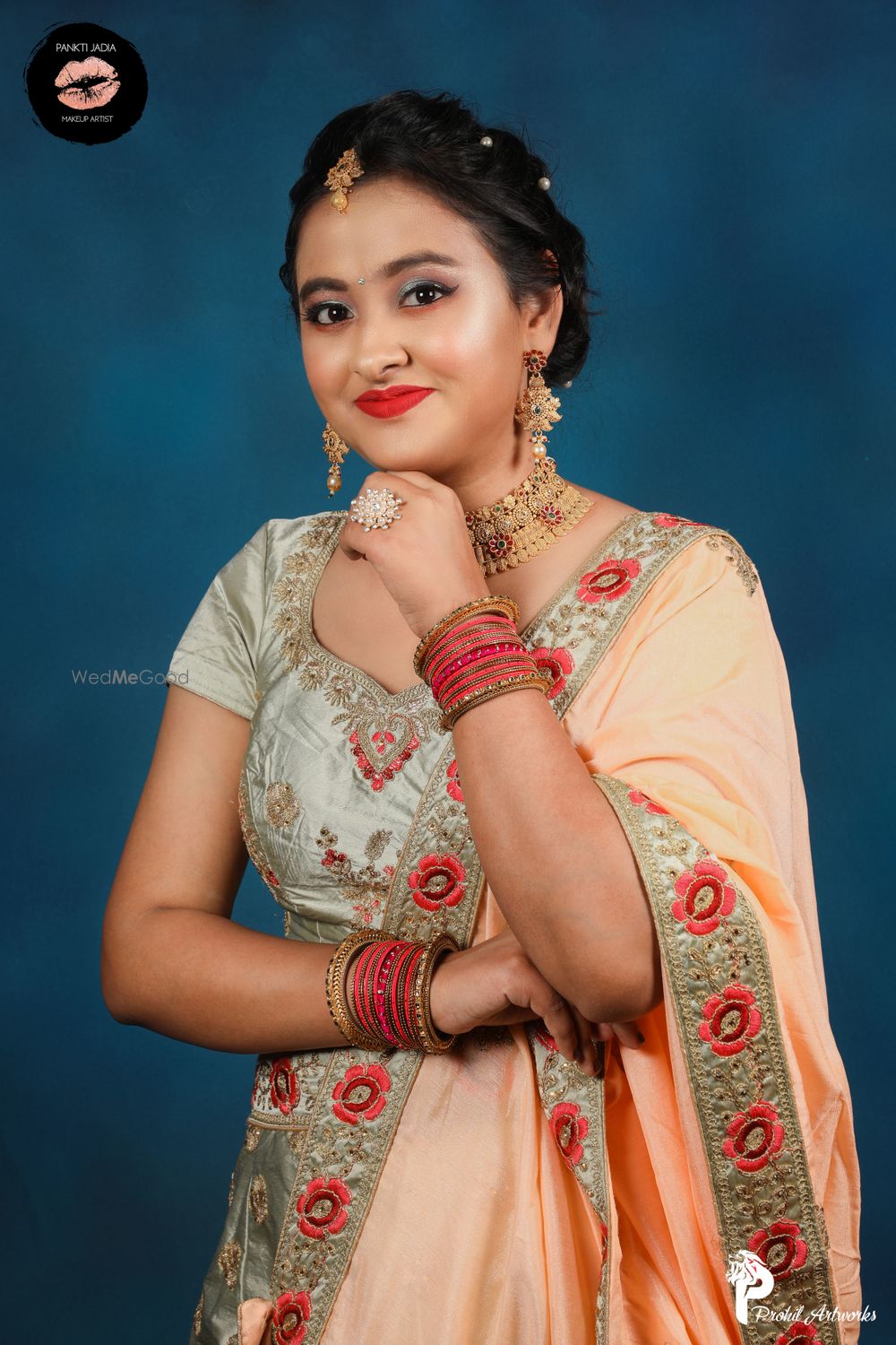 Photo From Traditional Indian Bridal Look - By Pankti Jadia Makeovers