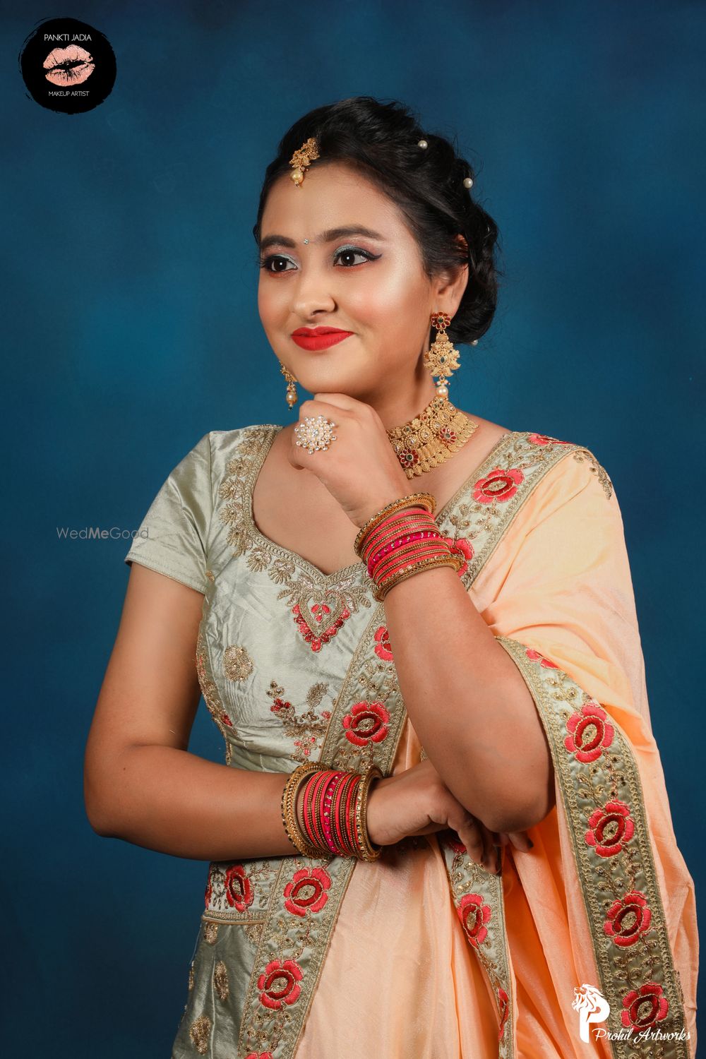 Photo From Traditional Indian Bridal Look - By Pankti Jadia Makeovers