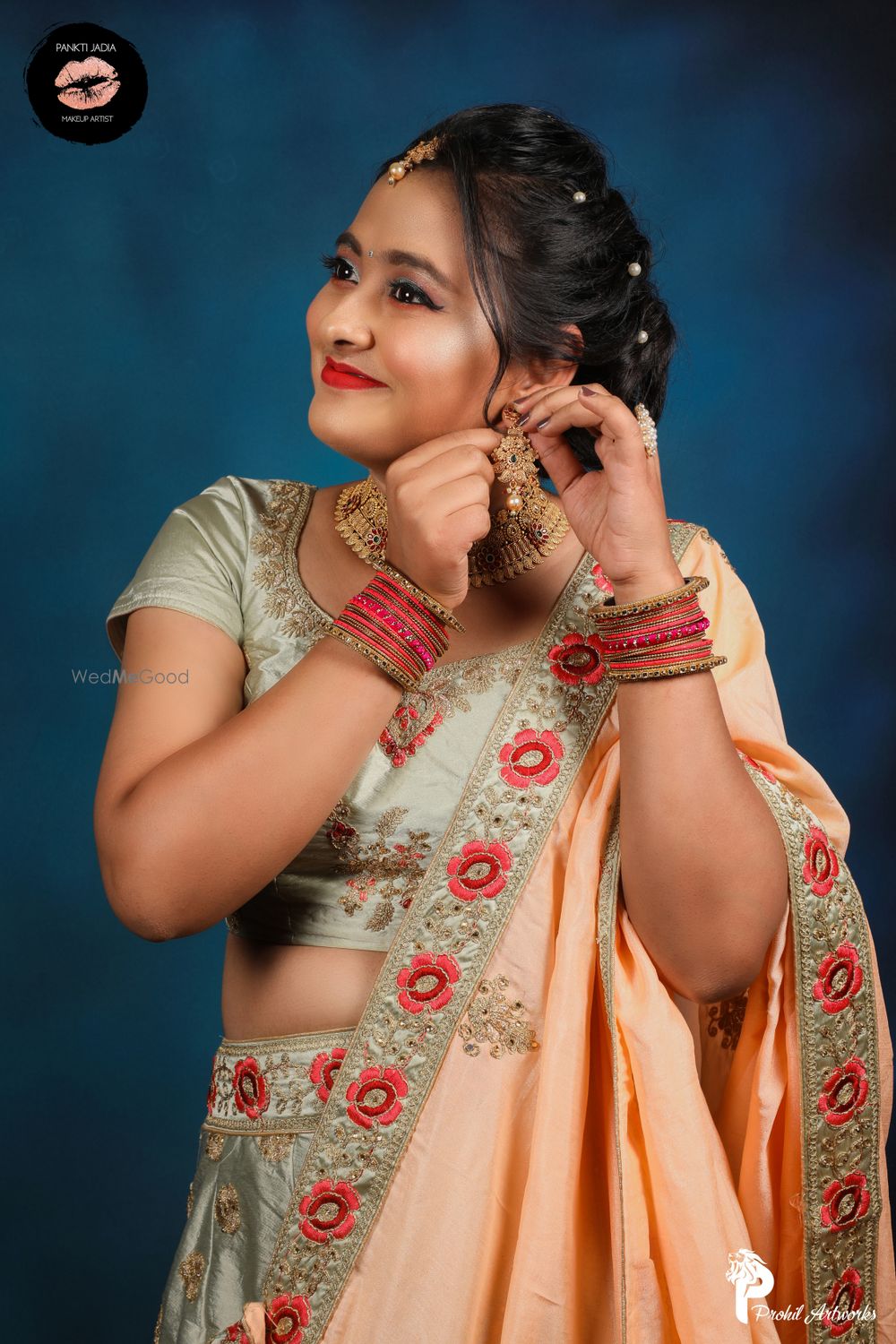 Photo From Traditional Indian Bridal Look - By Pankti Jadia Makeovers