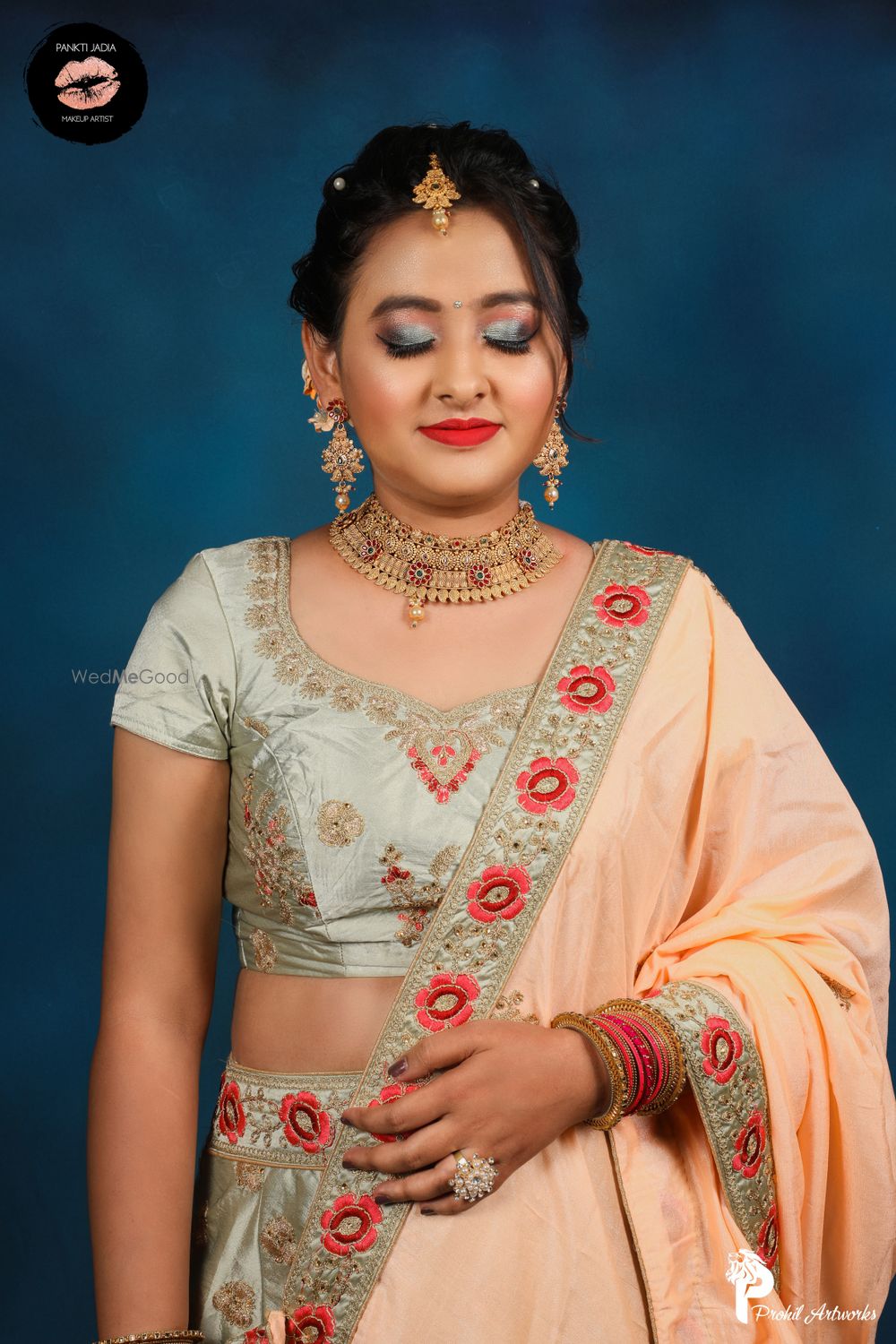 Photo From Traditional Indian Bridal Look - By Pankti Jadia Makeovers