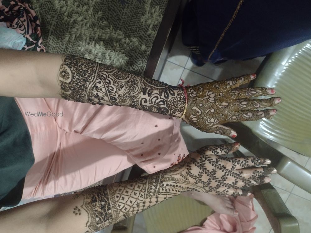 Photo From Mehandi Designed by me - By Mannat Beauty Arts