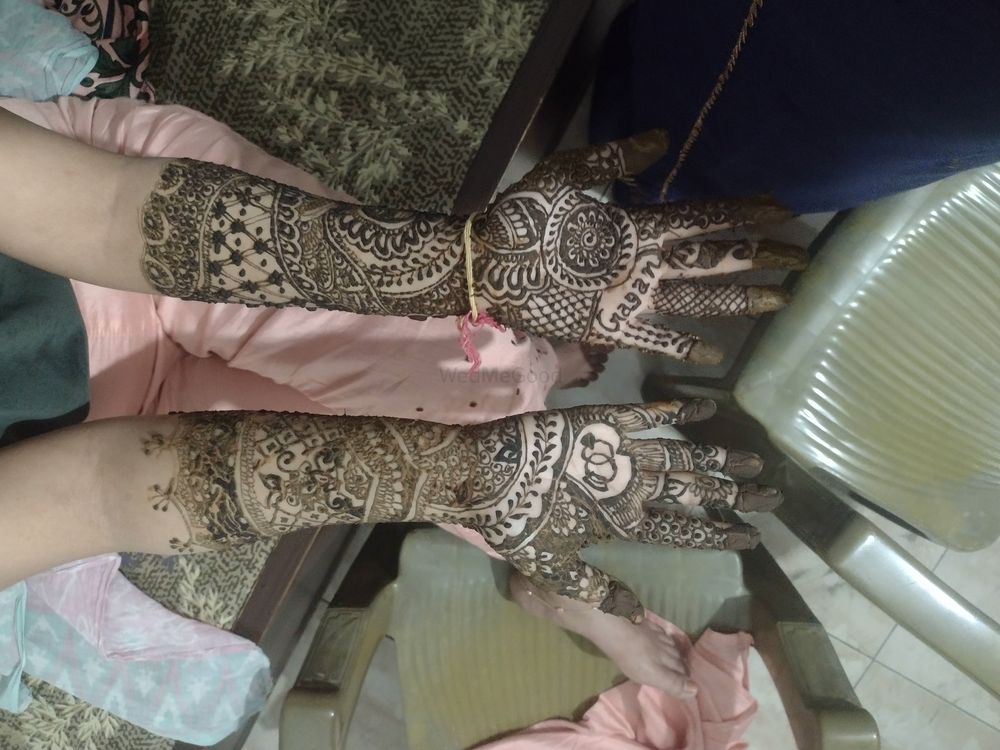 Photo From Mehandi Designed by me - By Mannat Beauty Arts