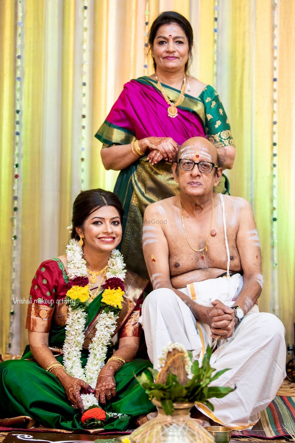 Photo From South Indian bride - By Vrishali Makeup Artistry