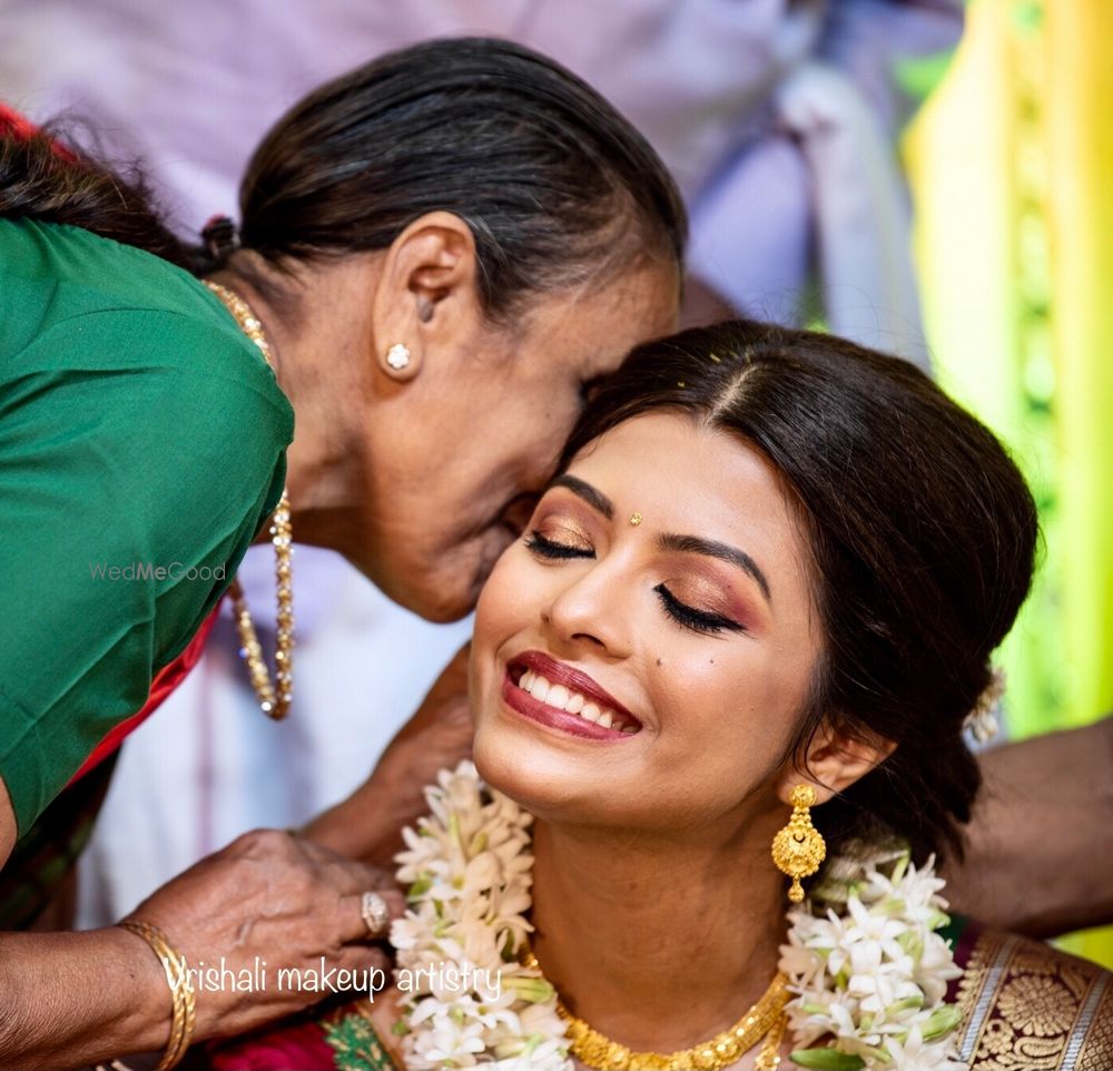 Photo From South Indian bride - By Vrishali Makeup Artistry