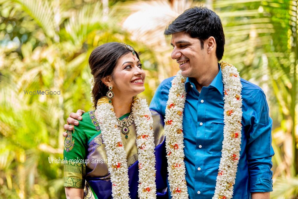 Photo From South Indian bride - By Vrishali Makeup Artistry