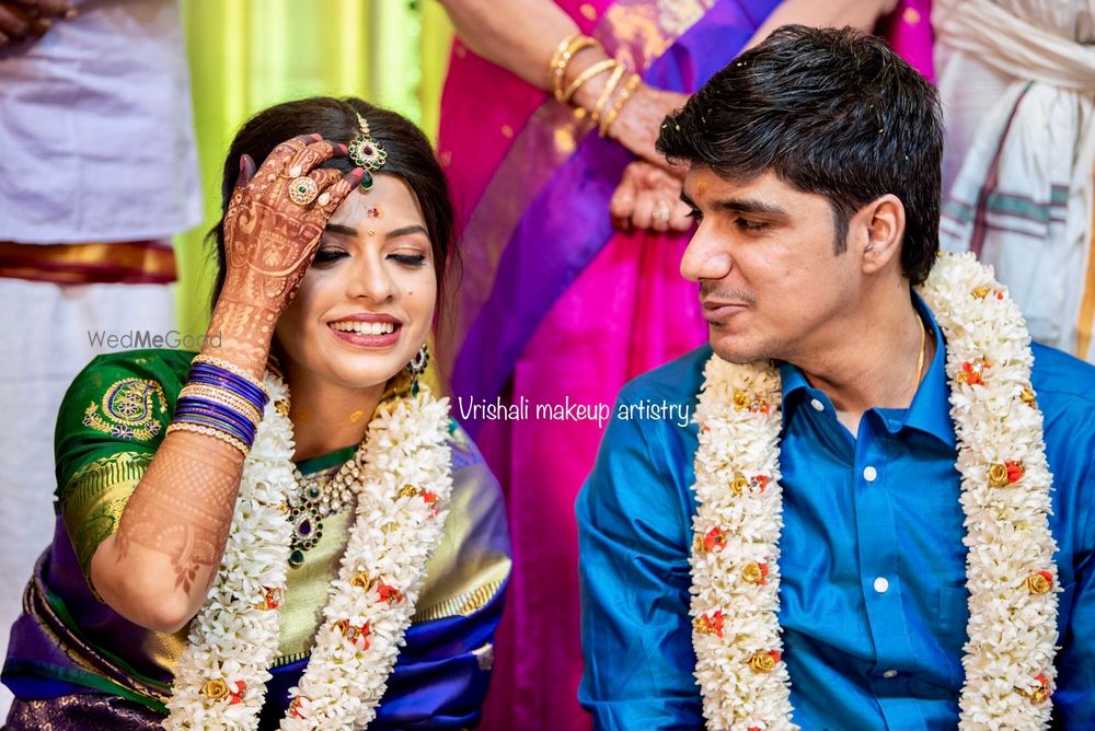 Photo From South Indian bride - By Vrishali Makeup Artistry