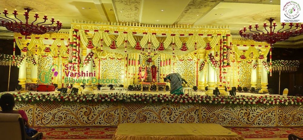 Photo From Fairytale Wedding Reception decor - By Sri Varshini Creations