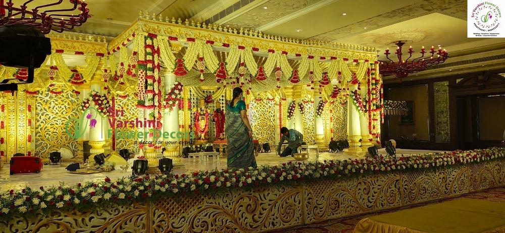 Photo From Fairytale Wedding Reception decor - By Sri Varshini Creations