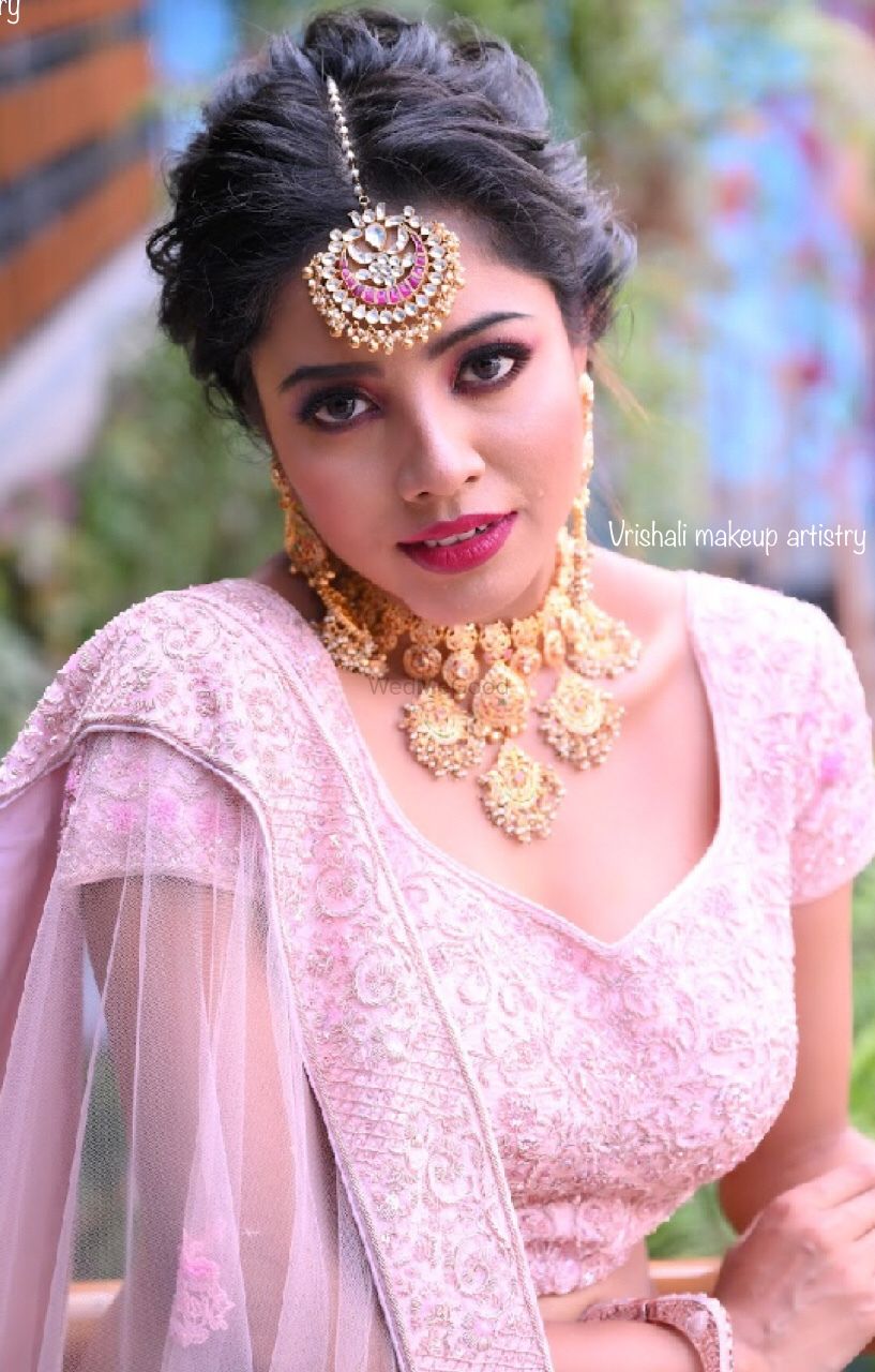 Photo From indo western look - By Vrishali Makeup Artistry