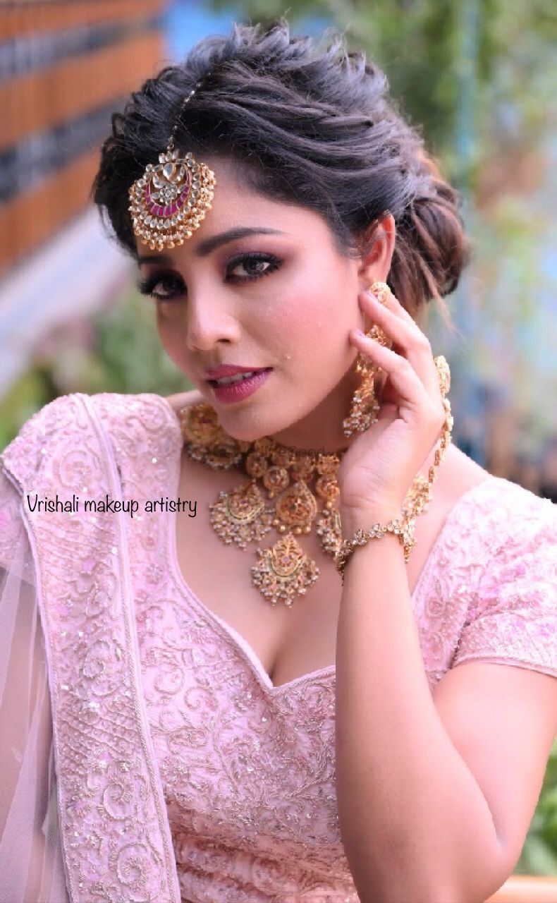 Photo From indo western look - By Vrishali Makeup Artistry