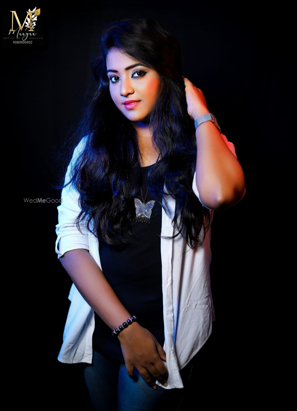 Photo From Photoshoot - By Madurai Makeup Maayaa