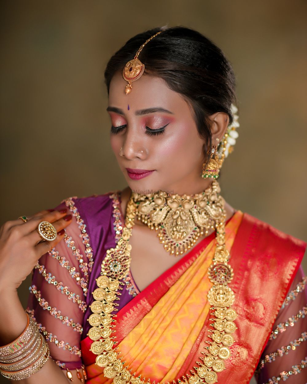 Photo From Engagement Makeup - By Madurai Makeup Maayaa