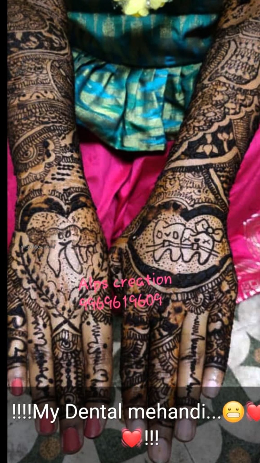 Photo From Theam Mehandi - By Alps Creation