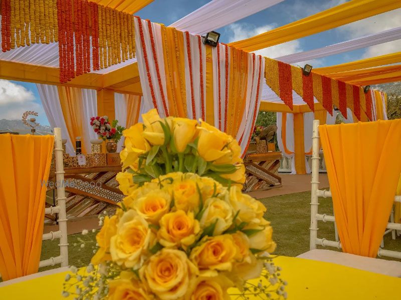 Photo From Haldi - By The Floral Knot