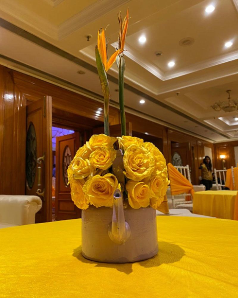 Photo From Haldi - By The Floral Knot