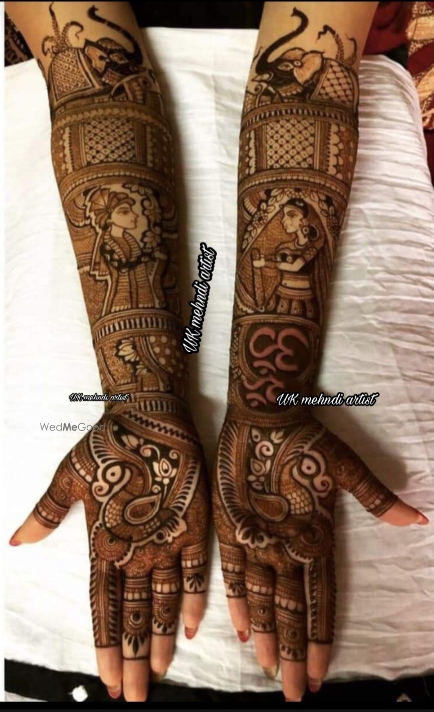 Photo From Traditional Designs - By UK Mehendi Artist