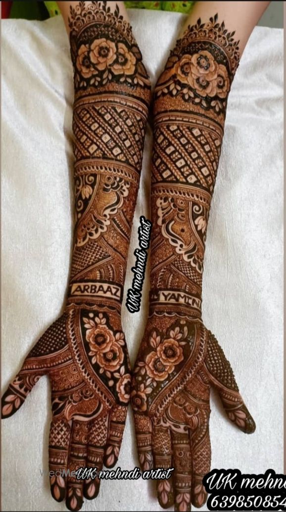 Photo From Traditional Designs - By UK Mehendi Artist