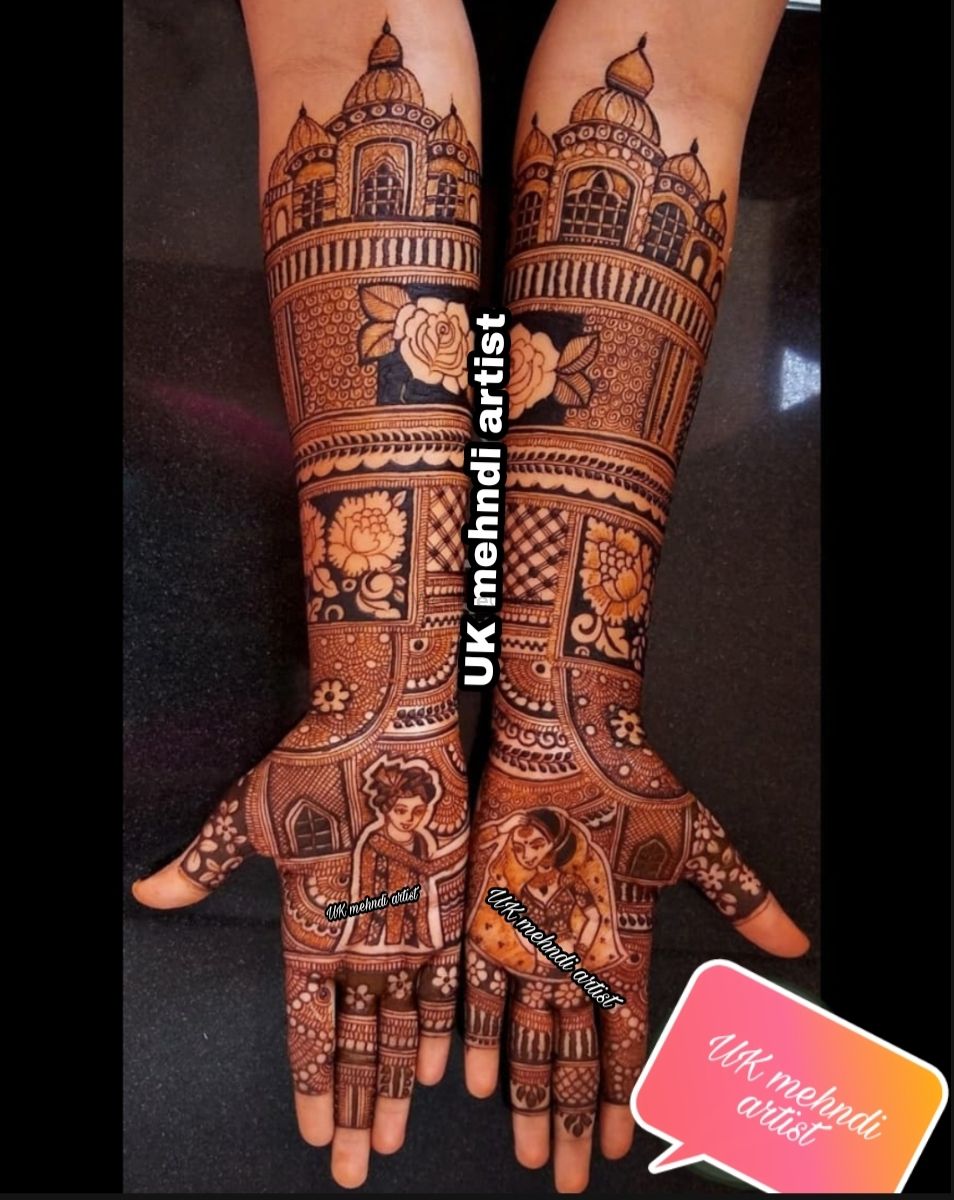 Photo From Traditional Designs - By UK Mehendi Artist