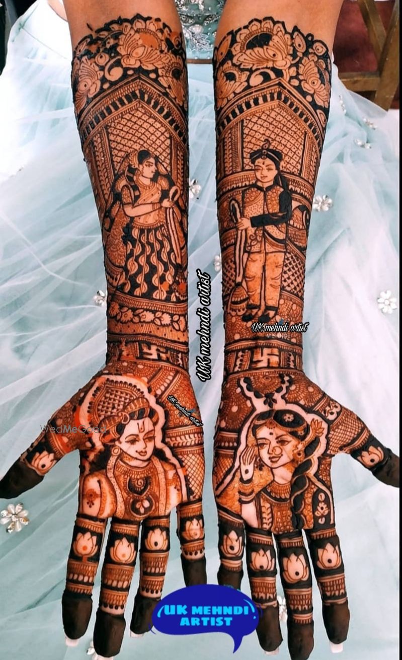 Photo From Traditional Designs - By UK Mehendi Artist