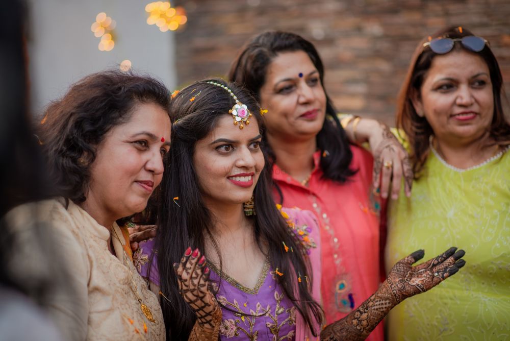 Photo From Mallika's Haldi and Mehendi Ceremony - By Akhil Bagga Photography