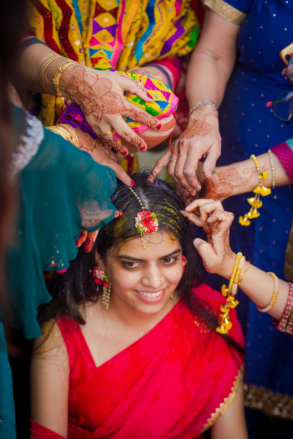 Photo From Mallika's Haldi and Mehendi Ceremony - By Akhil Bagga Photography