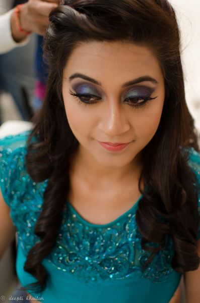 Photo From Vasundhra's Engagement Makeup - By Deepti Khaitan Makeup