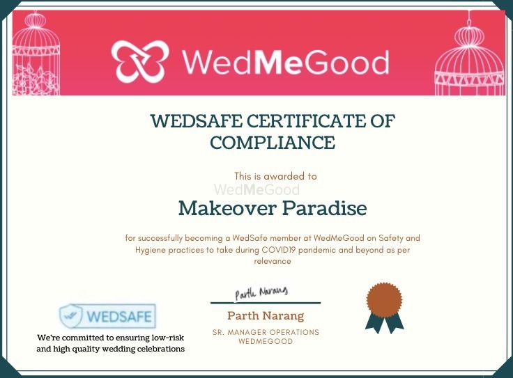 Photo From WedSafe - By Makeover Paradise