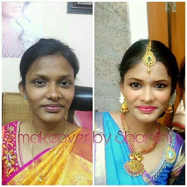 Photo From Before and after pics - By Makeup by Shanthi