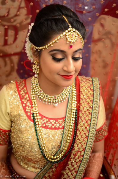 Photo From Vasundhra's Wedding - By Deepti Khaitan Makeup