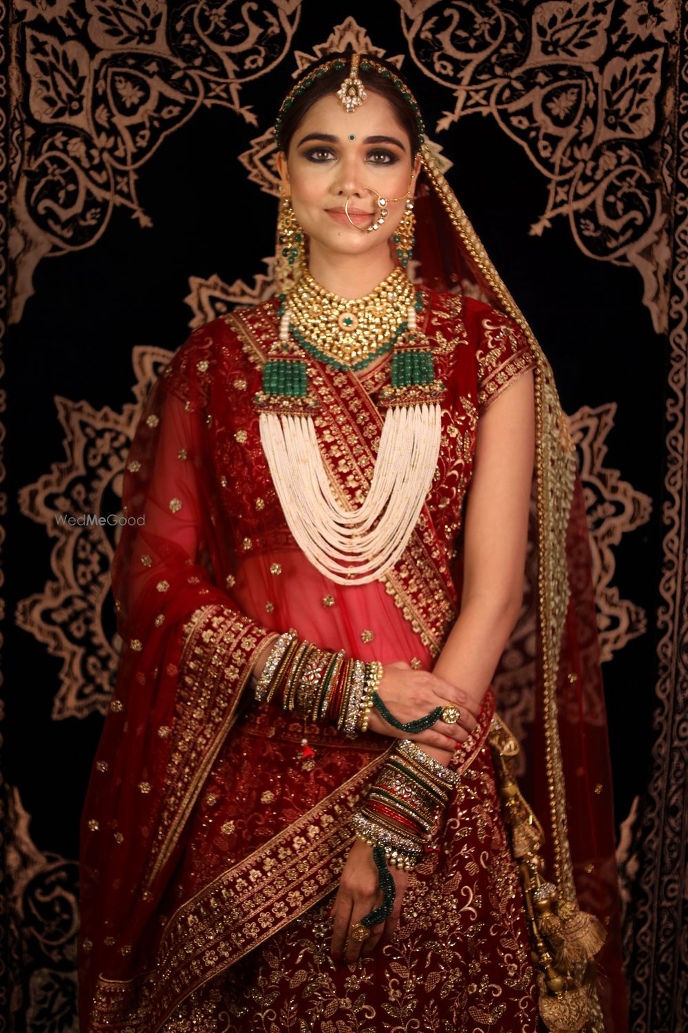Photo From Classic Red Bridal Look - By Twinkle Mota Makeup Artist