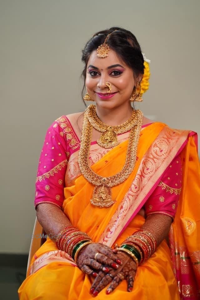 Photo From My Beautiful Maharashtrian bride Anusha - By Mayuree Hair & Skin Studio