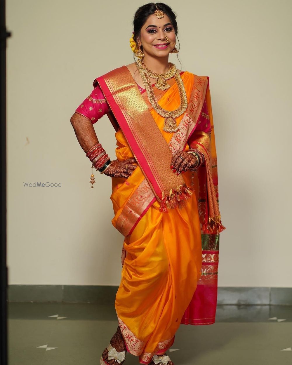 Photo From My Beautiful Maharashtrian bride Anusha - By Mayuree Hair & Skin Studio