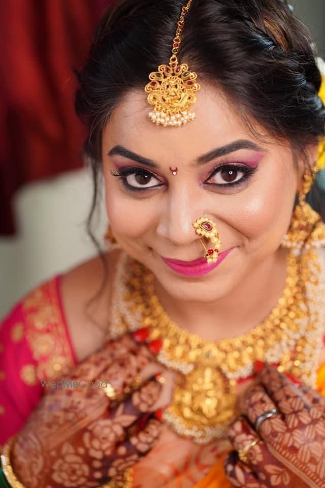 Photo From My Beautiful Maharashtrian bride Anusha - By Mayuree Hair & Skin Studio