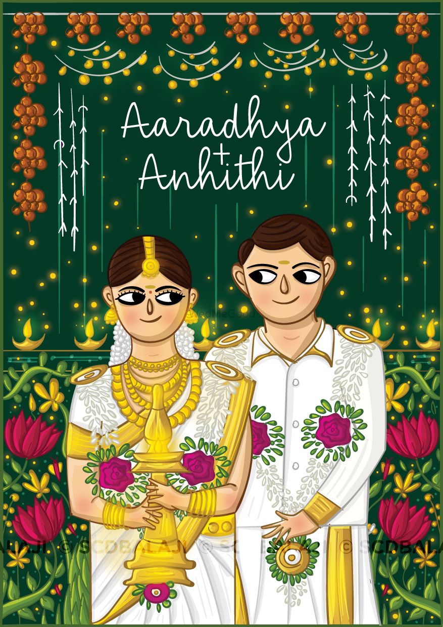 Photo From Kerala Wedding Invite - By Quirky Invitations