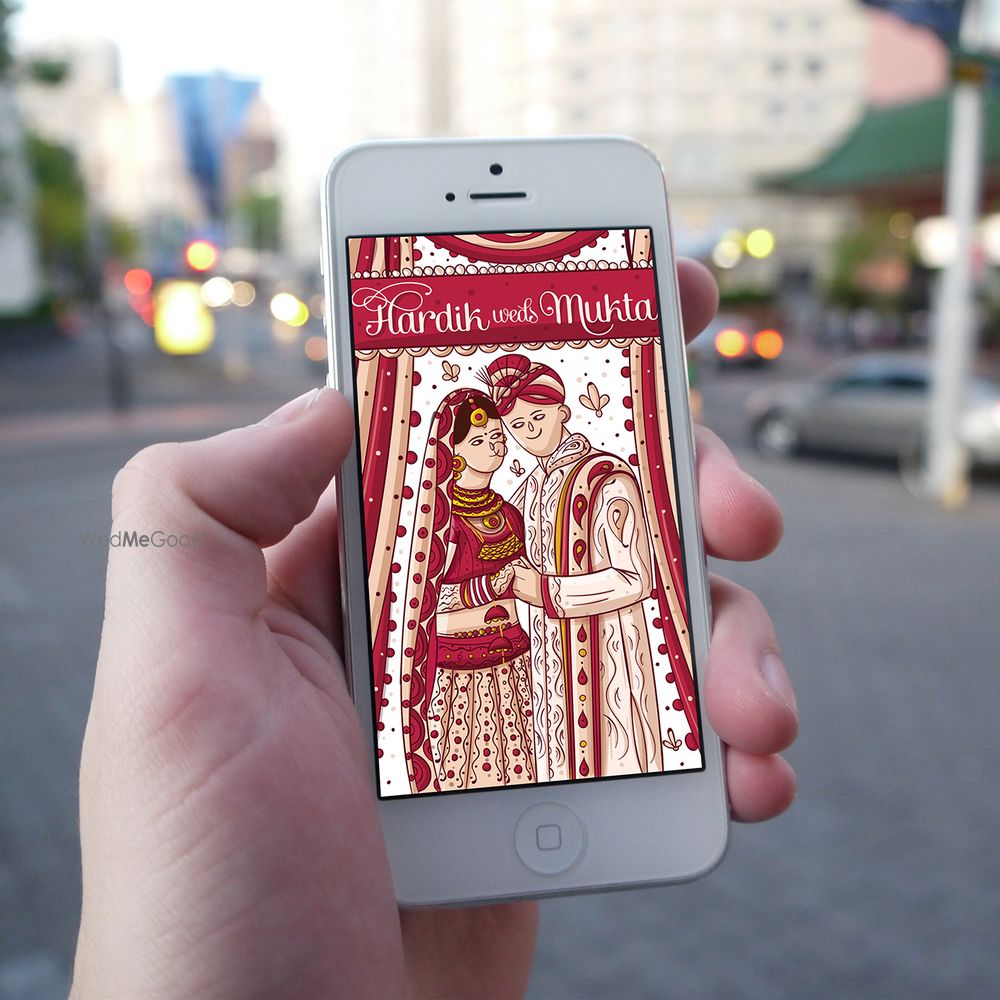 Photo From Hindu Punjabi Wedding Invite - By Quirky Invitations