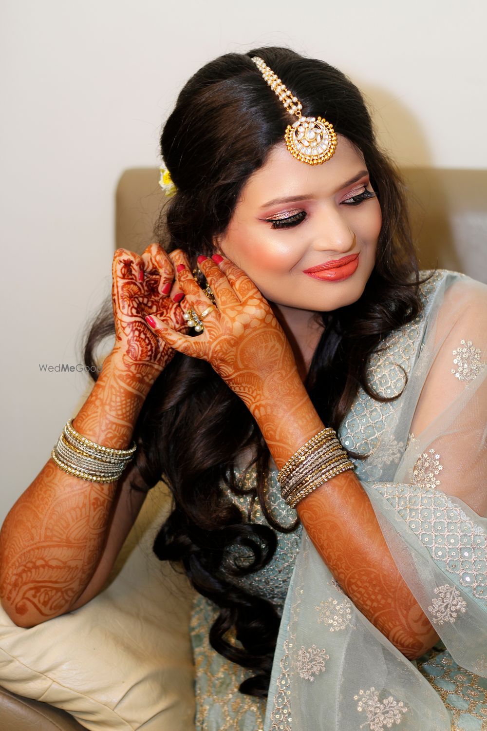 Photo From Chitra Reception look  - By Mayuree Hair & Skin Studio