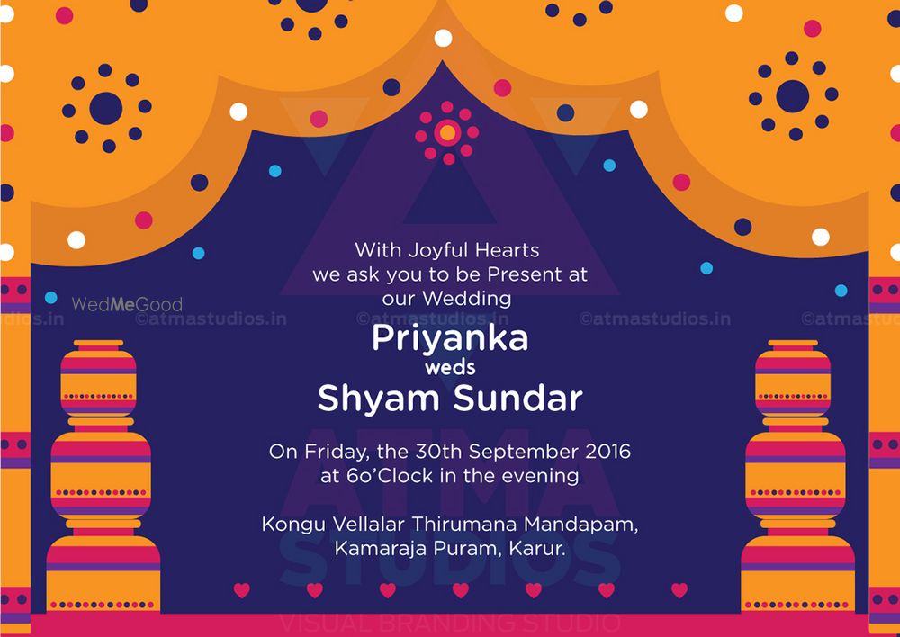 Photo From Vivid Indian Wedding Invite - By Quirky Invitations