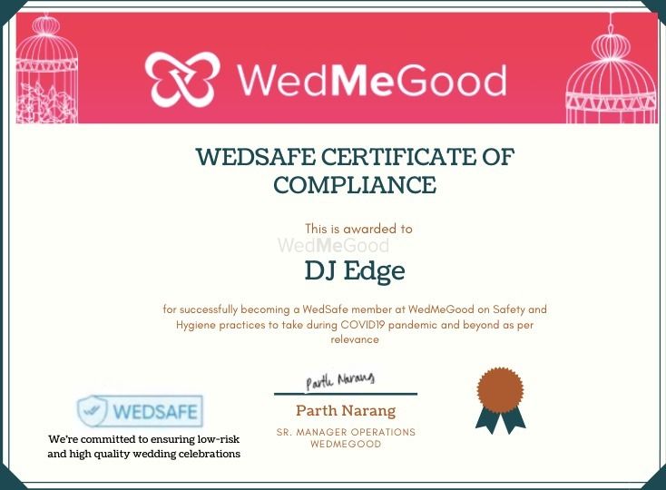 Photo From WedSafe - By DJ Edge