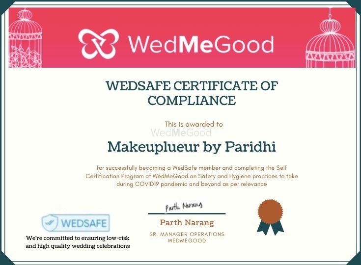 Photo From WedSafe - By Makeuplueur by Paridhi