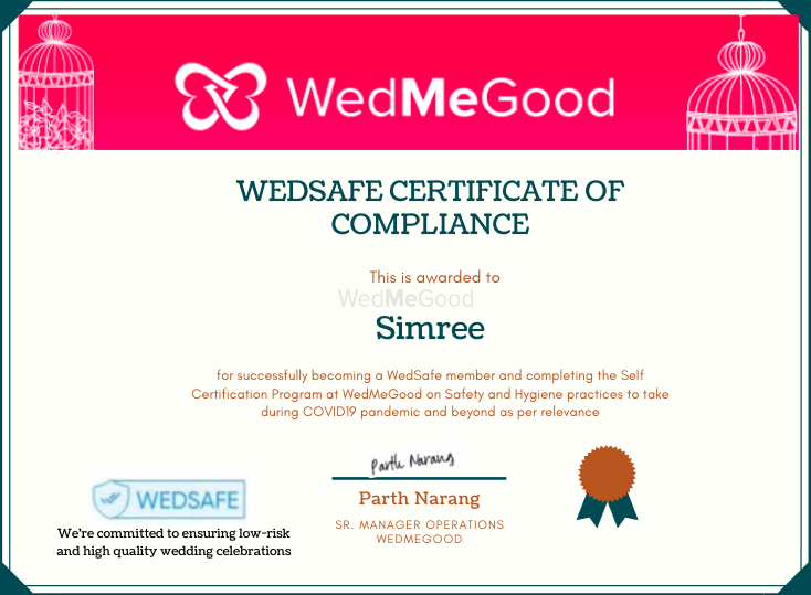 Photo From WedSafe - By Simree