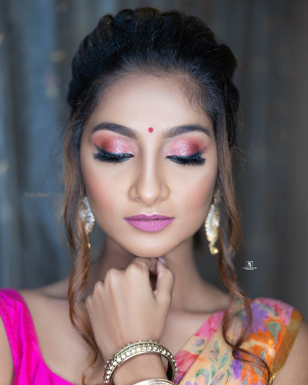 Photo From Vishakha's Glam look - By Sneha SK Makeovers